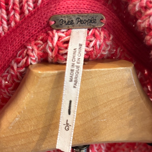 FP Movement by Free People V-Neck Sweater in Pink. large - Picture 6 of 14